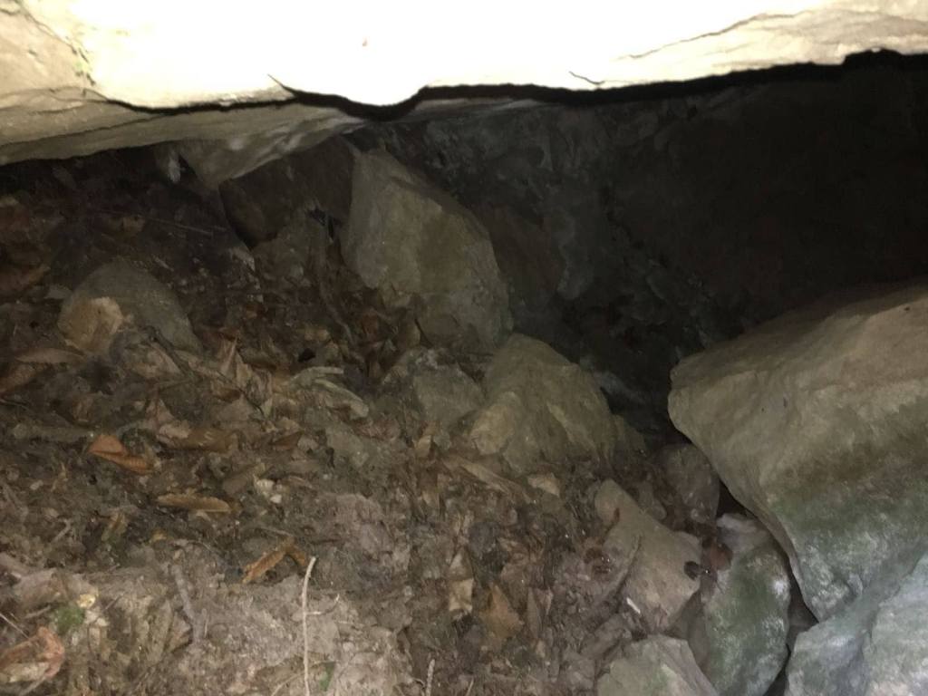 Posição alemã em Montese