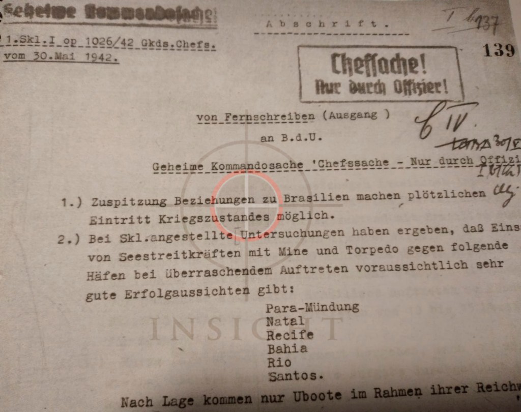 Ordem de ataque ao Brasil