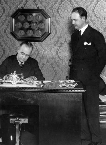 Getúlio Vargas e Salgado Filho