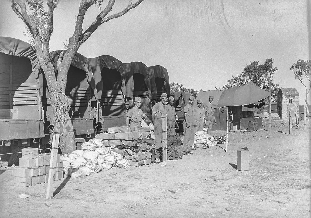 Militares da FEB em Tarquínia
