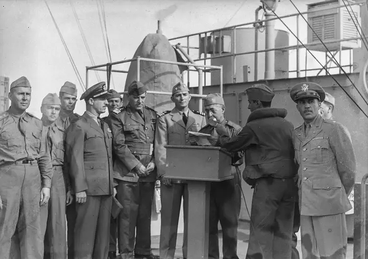 discurso de Mascarenhas de Moraes no general Mann.