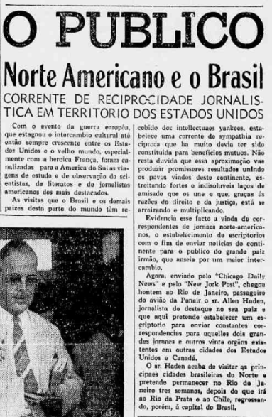 Jornal "O Imparcial", 3 jan. 1941