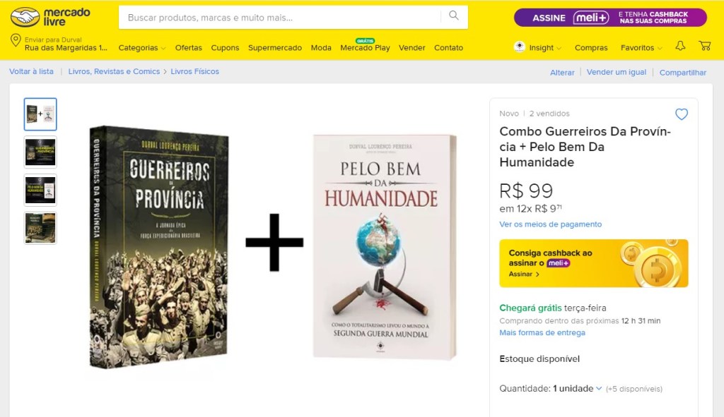 Combo Mercado Livre